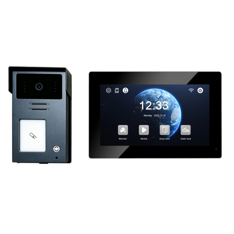 CM-972 Θυροτηλεόραση 2 καλωδίων, 7" Touch screen (55309)